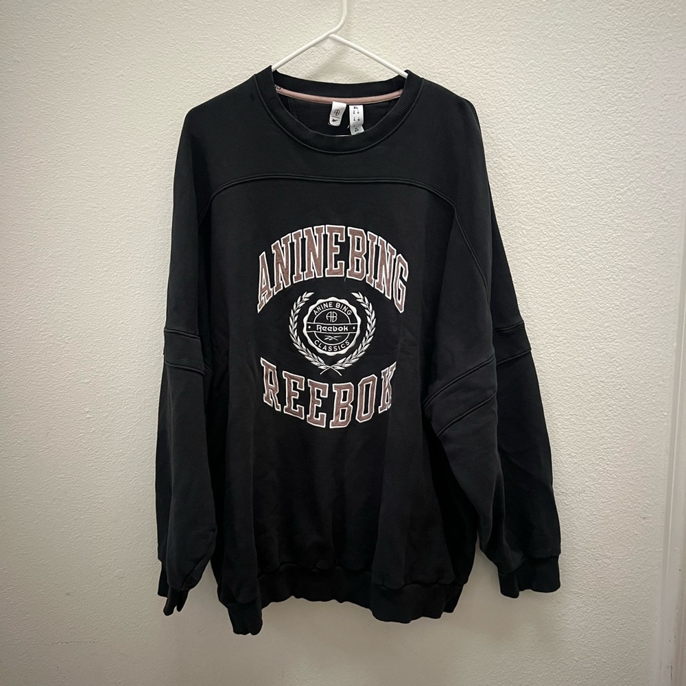 ANINE BING x REEBOK CREW SWEATSHIRT
